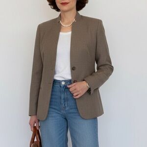 Max Mara Virgin‎ Wool Blazer